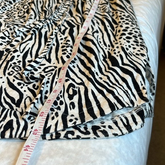 Soma Weekend Slub Tank Midi Dress Wild Thing Animal Print - Picture 12 of 13